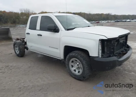 2017 Chevrolet Silverado 1500 Wt из США, поврежденный, VIN 1GCVKNEC7HZ284721